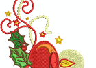 xmas candle 010lge